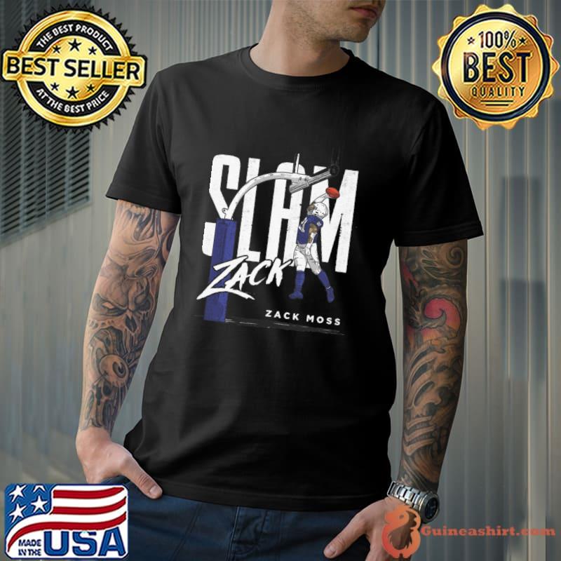 Zack Moss Indianapolis Slam Zack an American football running back T-Shirt