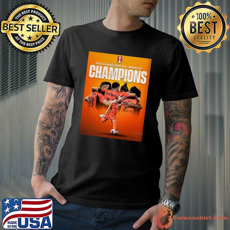 2023 Lamar Hunt US Open Cup Champions Are Houston Dynamo FC Home Decor Poster Shirt