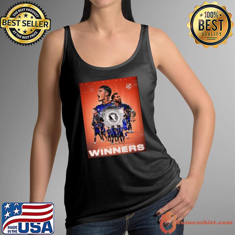 2023 MLS Supporters Shield Winners Are Fc Cincinnati Home Decor Poster Shirt Tank Top