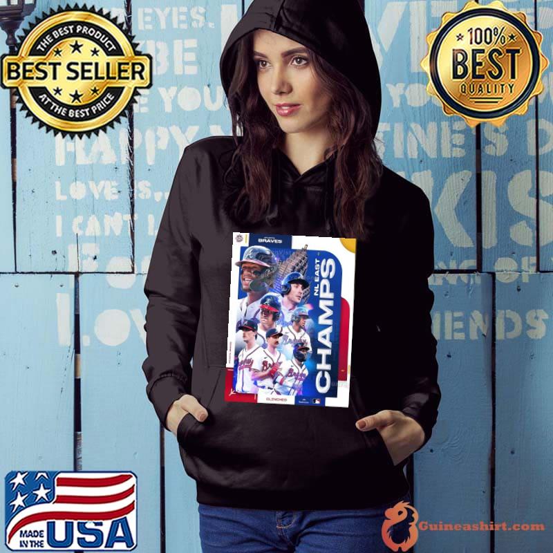 2023 NL East Champions Are The Atlanta Braves Home Decor Poster Shirt Hoodie
