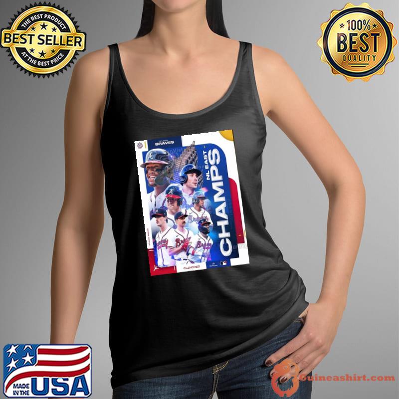 2023 NL East Champions Are The Atlanta Braves Home Decor Poster Shirt Tank Top