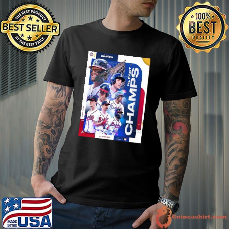 2023 NL East Champions Are The Atlanta Braves Home Decor Poster Shirt