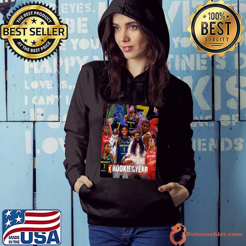 2023 WNBA Rookie Of The Year Is Aliyah Boston Indiana Fever Home Decor Poster Shirt Hoodie
