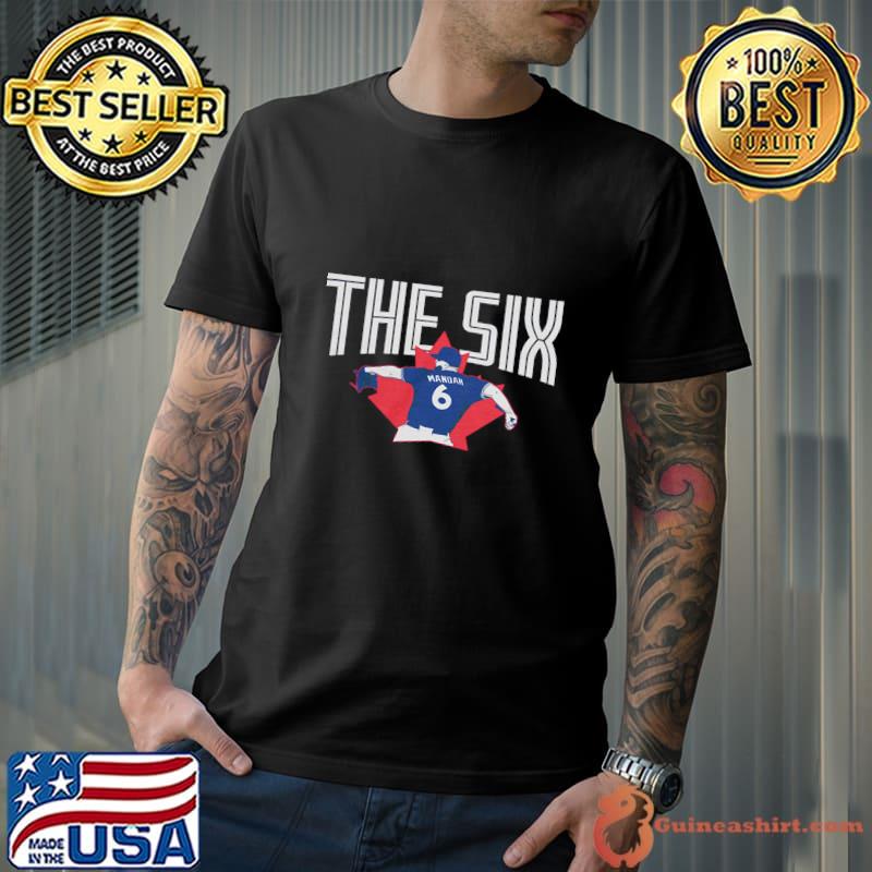 Alek Manoah The Six American professional baseball pitcher for the Toronto Blue Jays T-Shirt