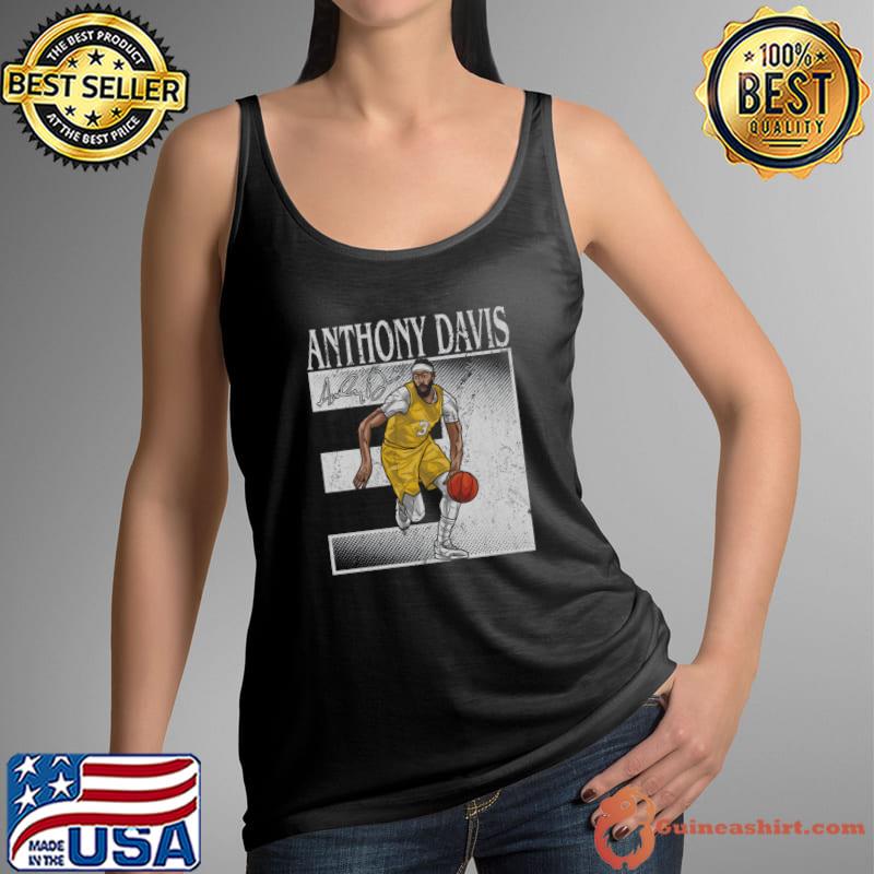 Anthony Davis Signature American professional basketball player for the Los Angeles Lakers T-Shirt