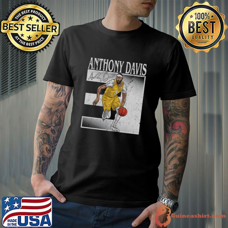 Anthony Davis Signature American professional basketball player for the Los Angeles Lakers T-Shirt Unisex