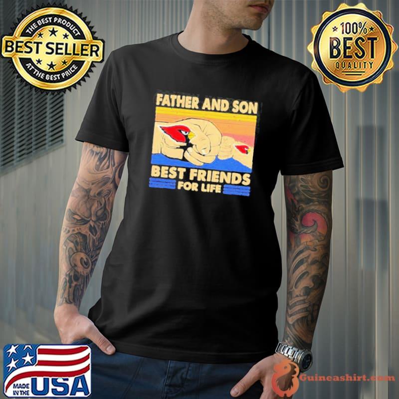 Arizona Cardinals father and son best friends for life logo Vintage shirt