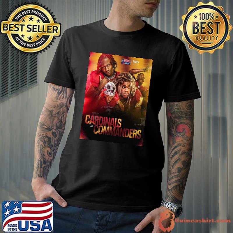 Arizona Cardinals Vs Washington Commanders NFL Kickoff 2023 Home Decorations Poster Shirt