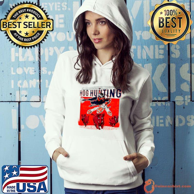 Auburn Tigers vs. Arkansas Razorbacks hog hunting football s Hoodie