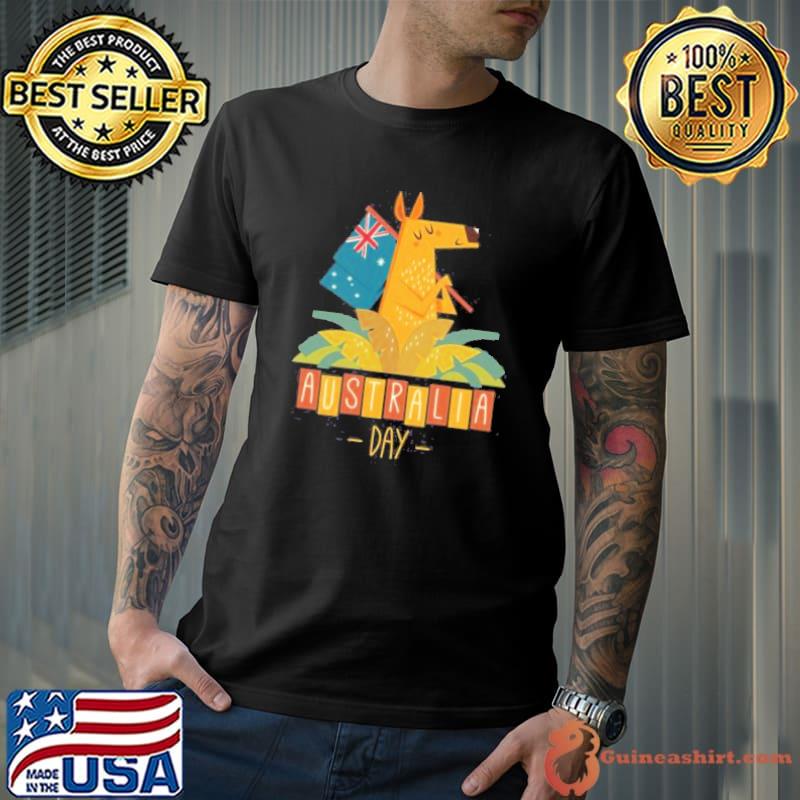 Australia Day Aussie Kangaroo Shirt