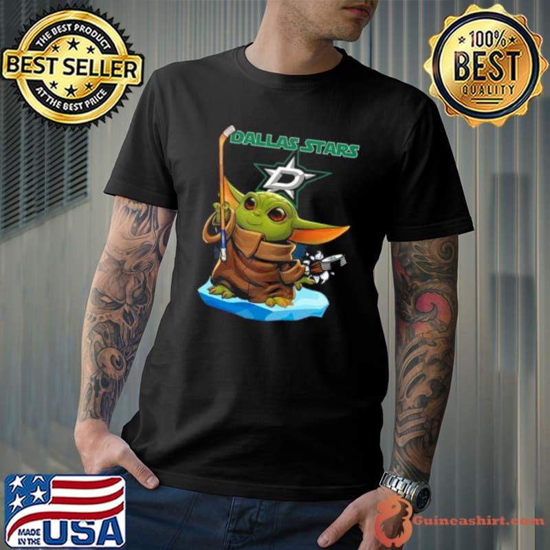 Baby Yoda Dallas Stars Hockey 2023 Shirt