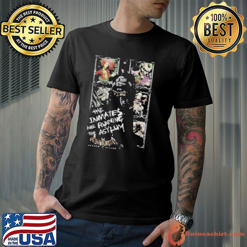 Batman Arkham Asylum Running The Asylum Dc Comics Licensed Shirt