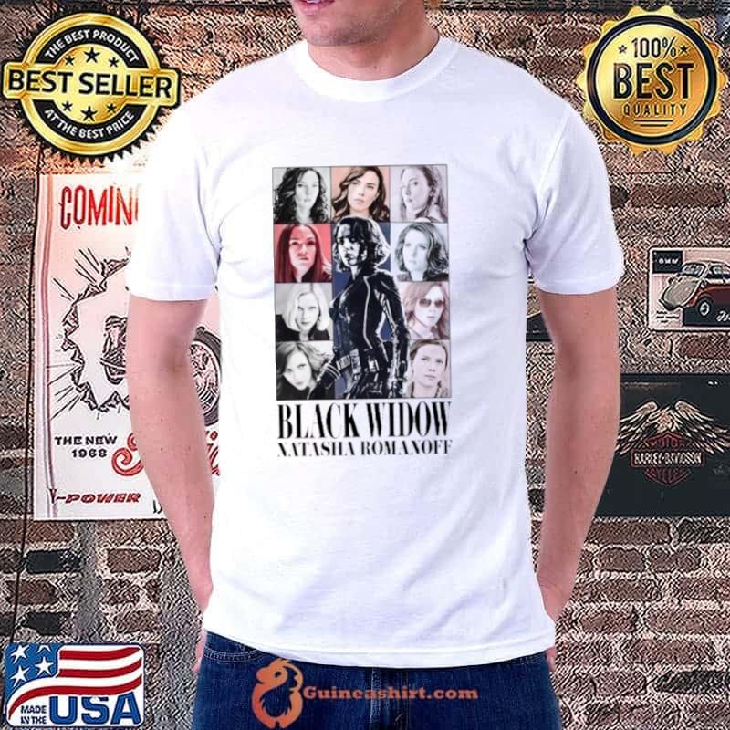 Black Widow Natasha Romanoff the eras tour shirt