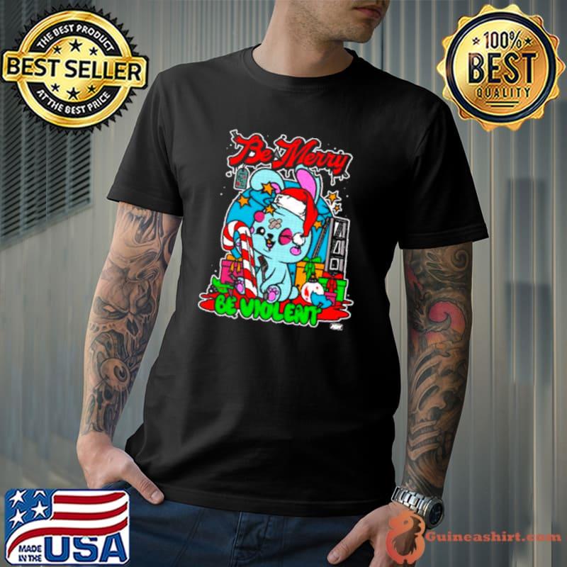 Blackpool Combat Club Be Merry Be Violent Holiday shirt