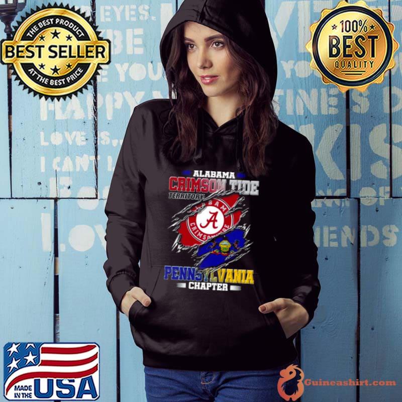 Blood Inside Me Alabama Crimson Tide Territory Pennsylvania Chapter 2023 s Hoodie