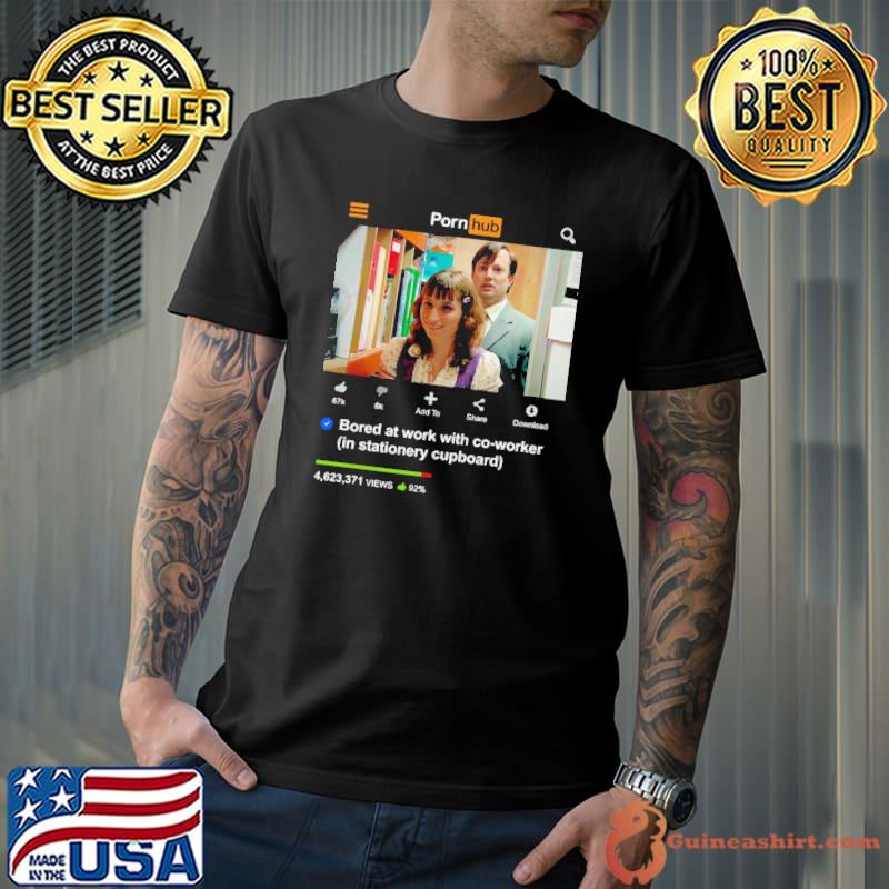 Bored At Work Stationery Cupboard Peep Show Meme shirt