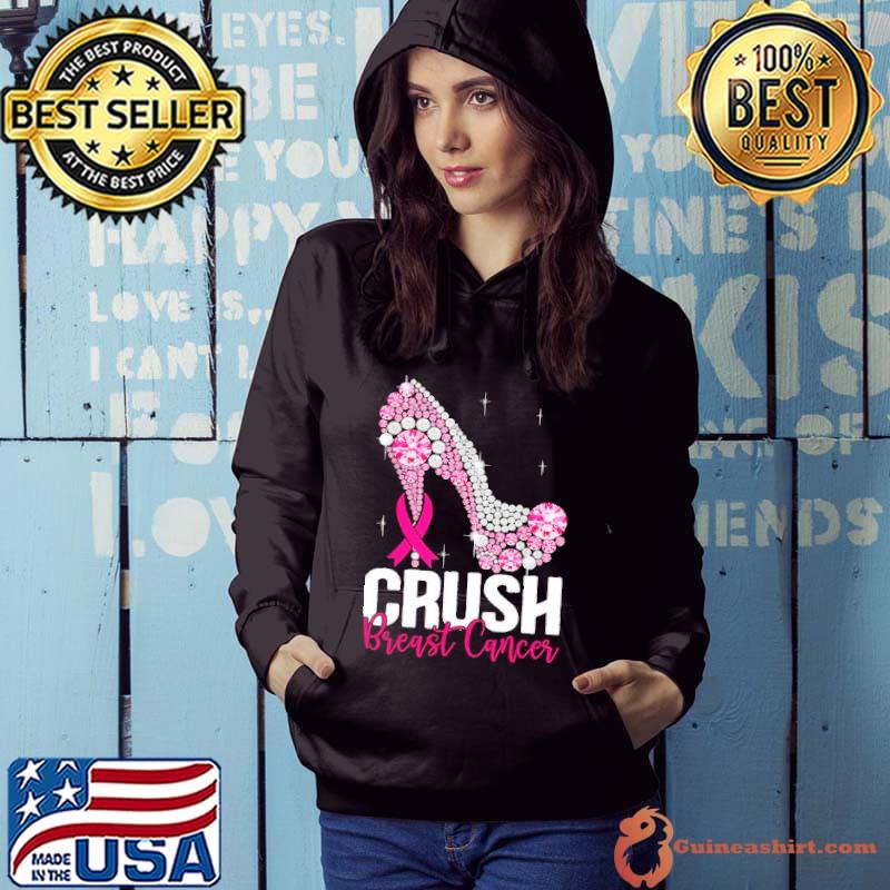 Breast Cancer Awareness Crush High heel Diamond s Hoodie