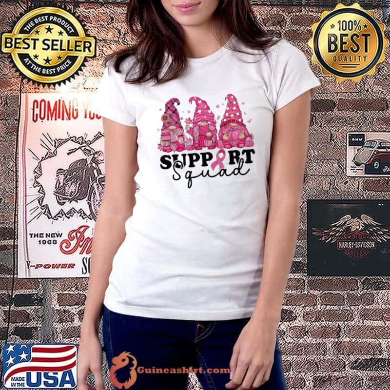 Breast Cancer Awareness Support Squad Three Gnomes s Ladiestee