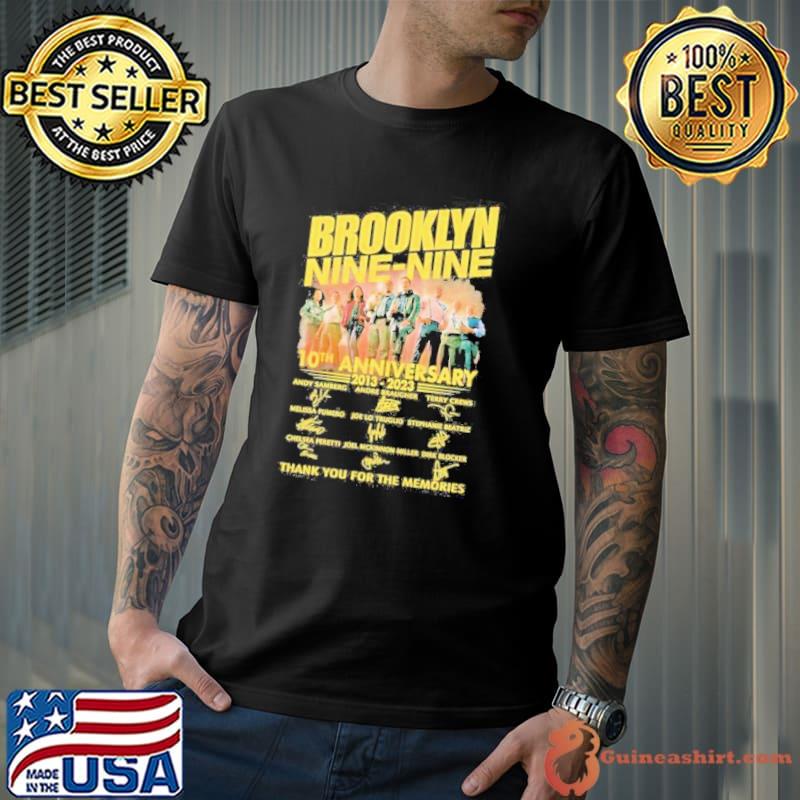 Brooklyn Nine-Nine 10th Anniversary 2013 – 2023 Thank You For The Memories Shirt