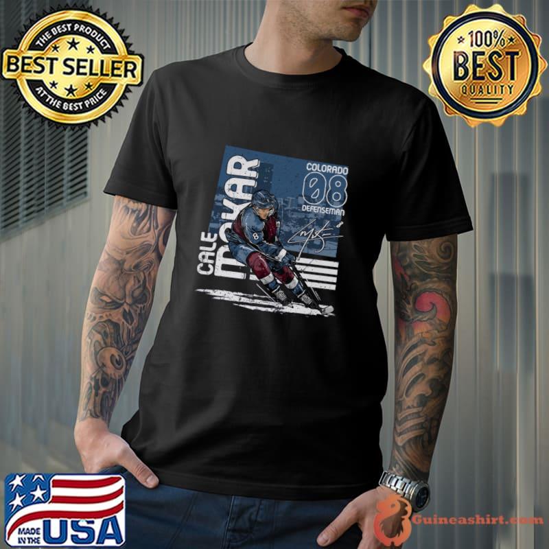 Cale Makar Canadian professional ice hockey defenceman for the Colorado Avalanche signature T-Shirt Unisex