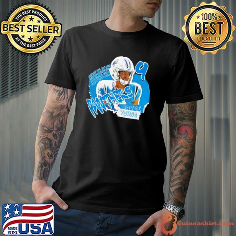 Carolina Panthers Bryce Young Football Paper shirt