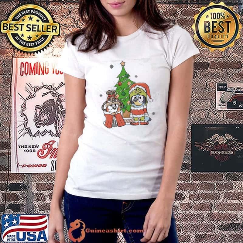 Christmas Grinch Funny Shirt Ladiestee