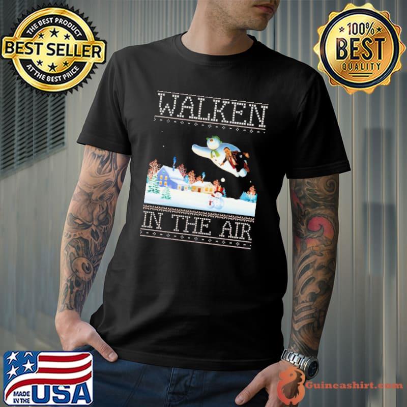 Christopher Walken In The Air Christmas shirt