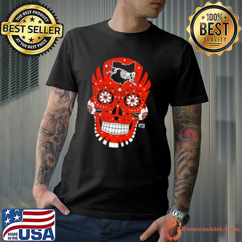 Cincinnati Bengals Sugar Skull Shirt