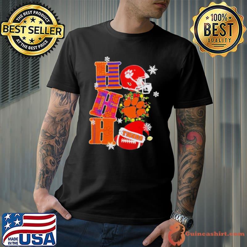 Clemson Tigers Ncaa Ho Ho Ho Christmas Shirt