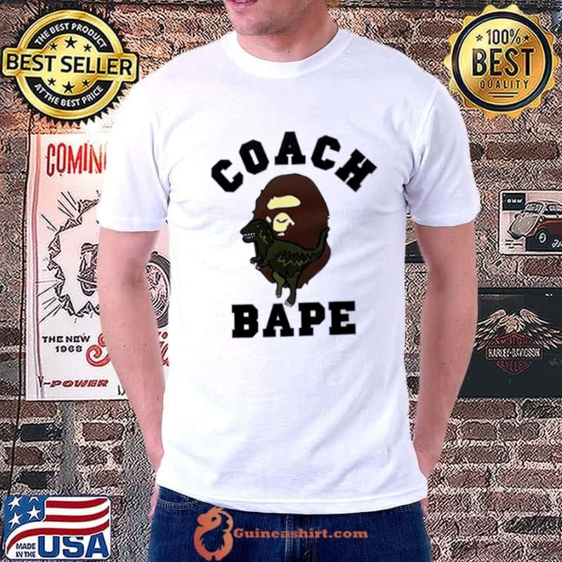 Coach bape shirt