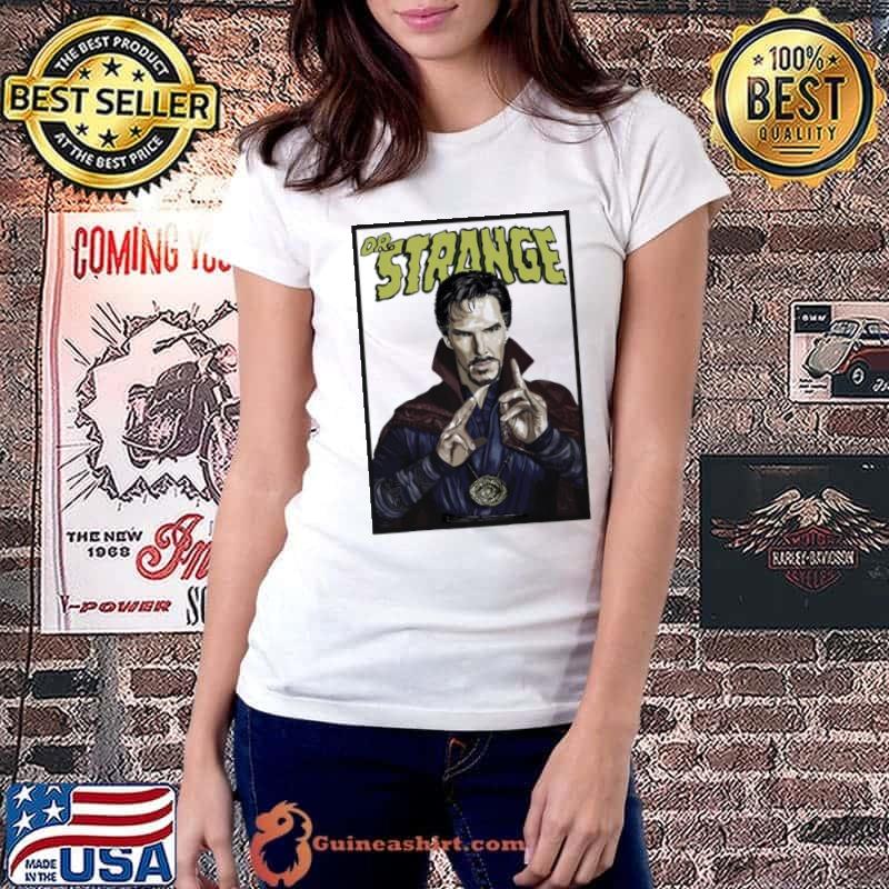 Comic Style Doctor Strange Shirt Ladiestee