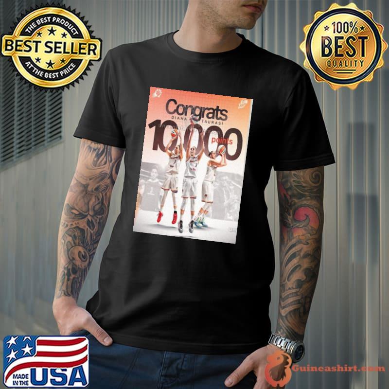 Congrats The Goat Of WNBA Diana Taurasi Becomes The First Player Reach 10000 Career Points In WNBA Home Decor Poster Shirt