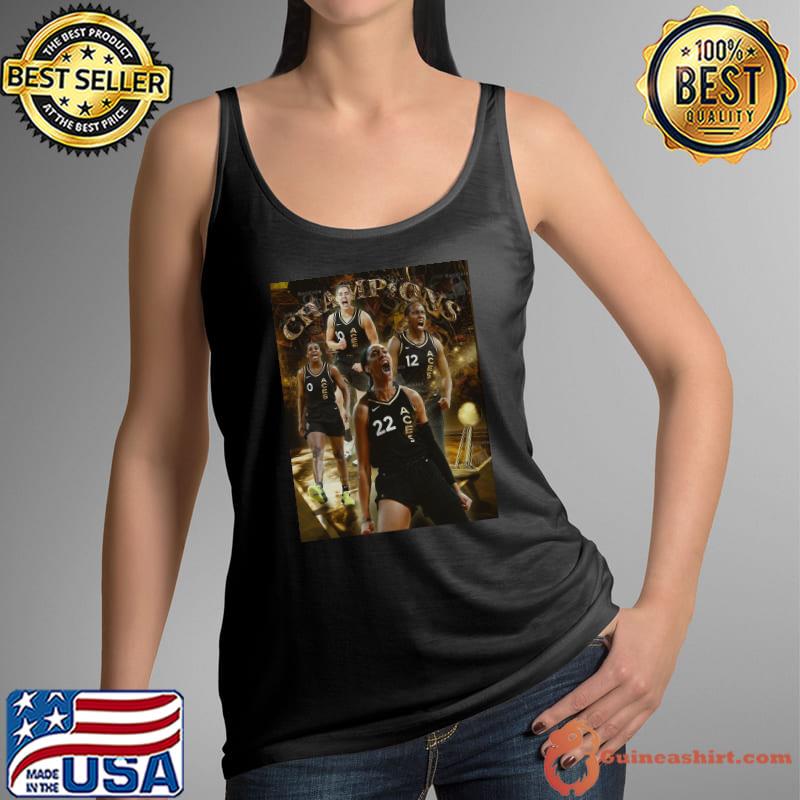 Congratulations Las Vegas Aces Go Back To Back 2022 2023 WNBA Champs Home Decor Poster Shirt Tank Top