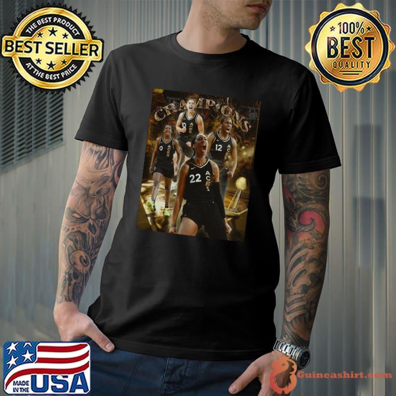 Congratulations Las Vegas Aces Go Back To Back 2022 2023 WNBA Champs Home Decor Poster Shirt