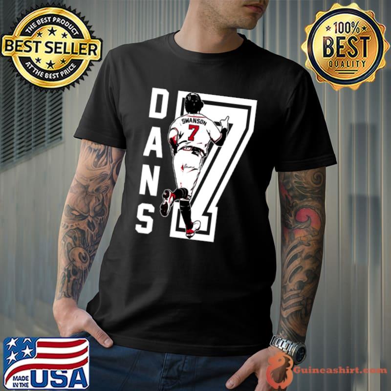 Dansby Swanson Number 7 shirt