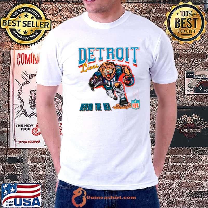 Detroit Lions defend the den NFL 2023 shirt