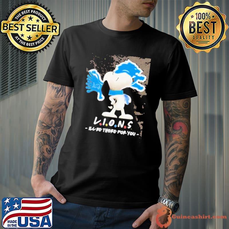 Detroit Lions Ill Be There For You Friends Design shirt