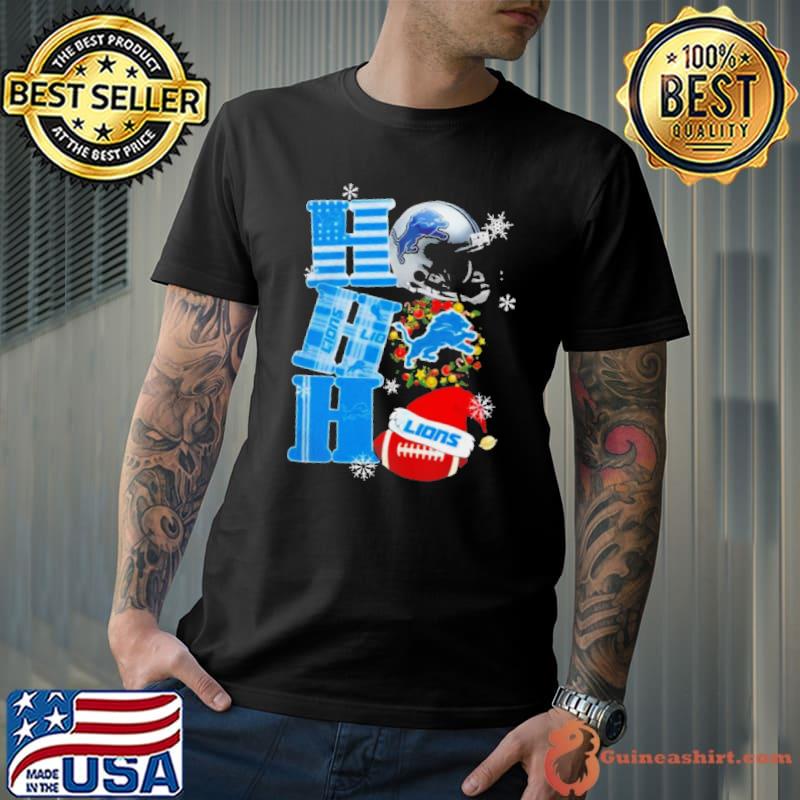 Detroit Lions Nfl Ho Ho Ho Christmas 2023 shirt