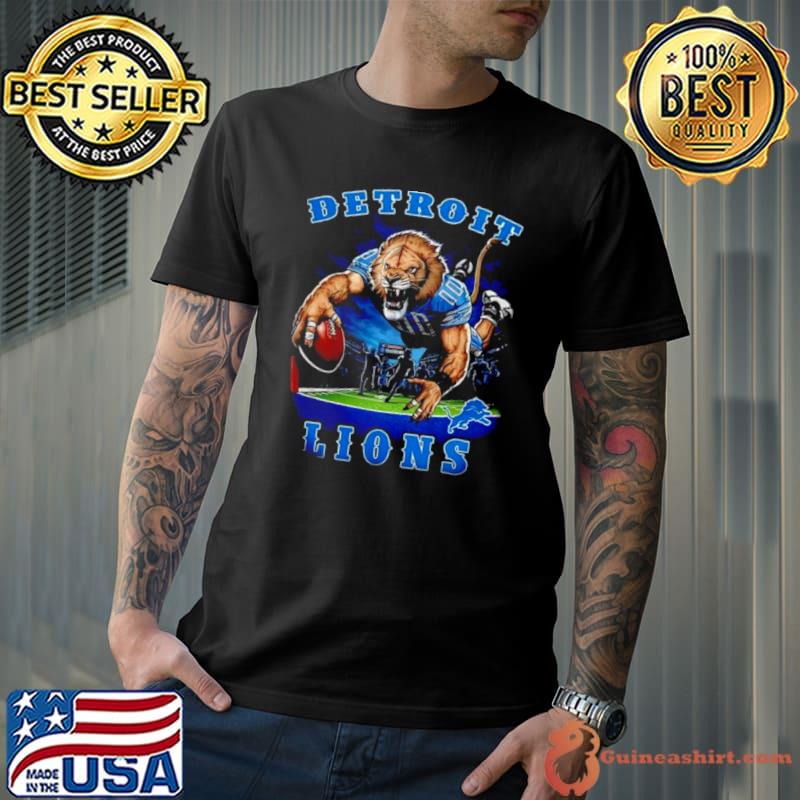Detroit Lions NFL Team Defend mascot shirt