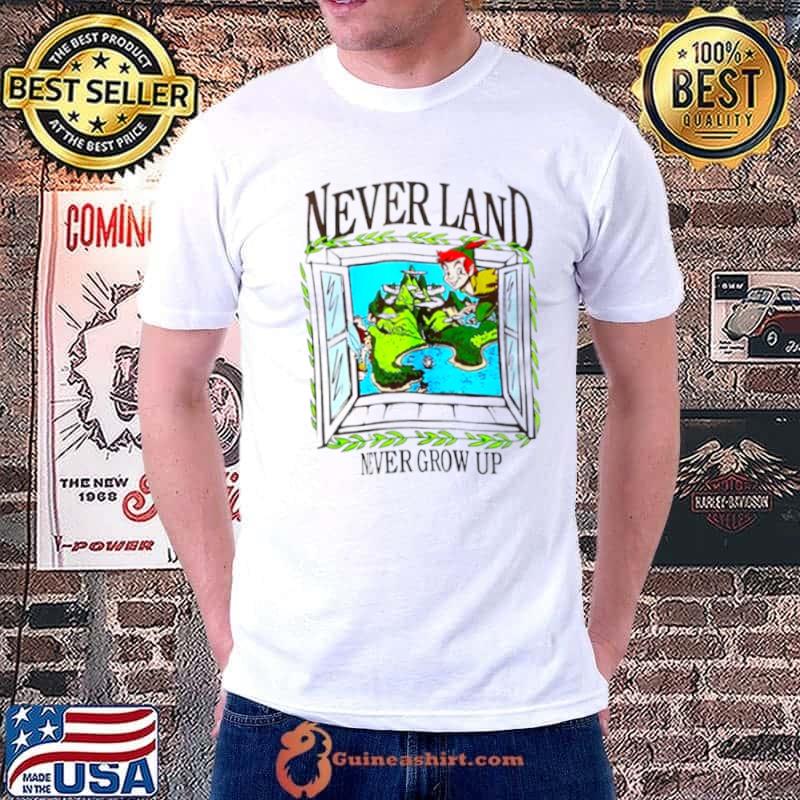 Disney Peter Pan Neverland window shirt