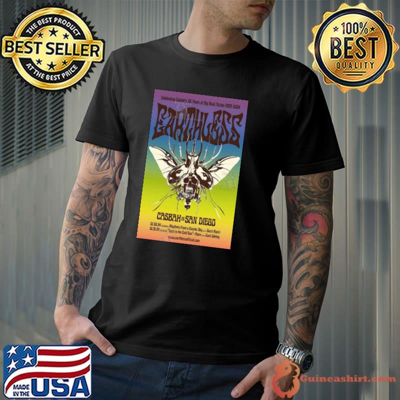 Earthless Celebrating Casbah’s 35 Years Anniversary San Diego Poster Shirt
