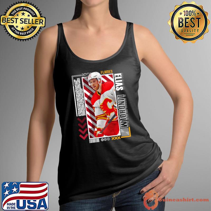 Elias Lindholm Swedish professional ice hockey player and alternate captain for the Calgary Flames T-Shirt Tank Top