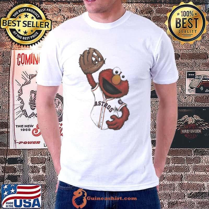 Elmo Houston Astros Sesame Street Limited Edition Fine shirt