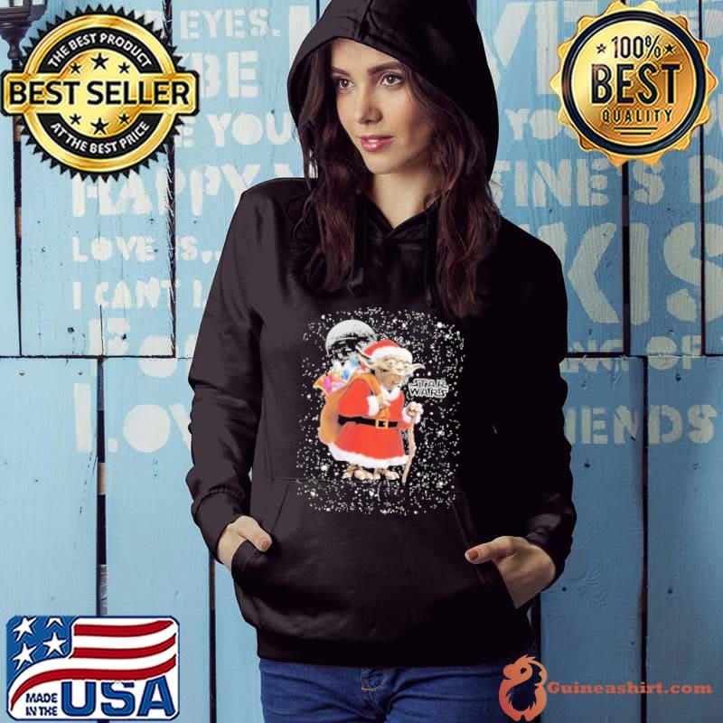 Fanatics Branded Star Wars Mad Engine Space Santa Graphic Shirt Hoodie