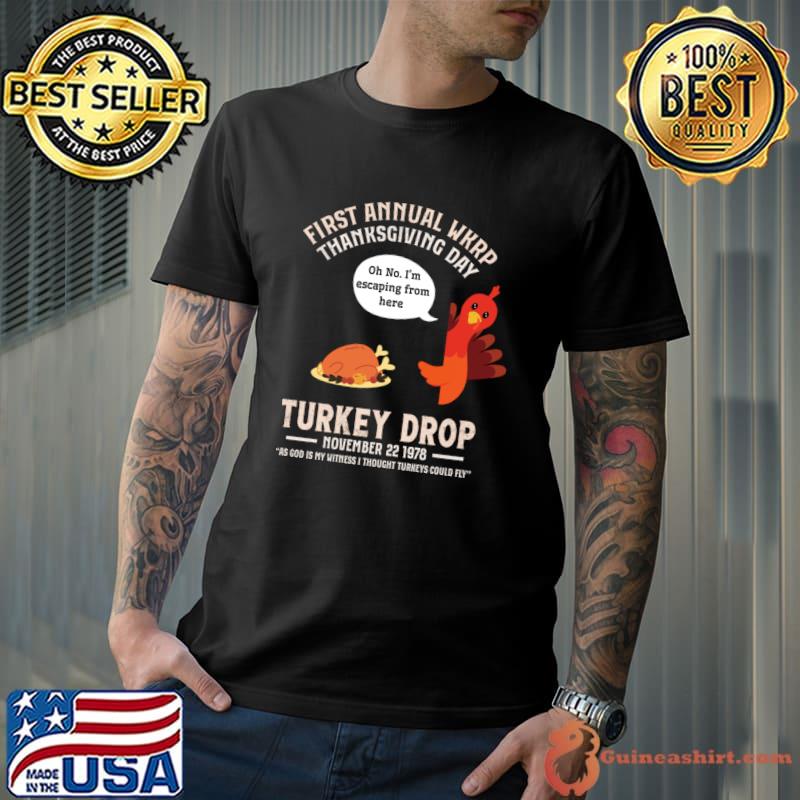 First Annual WRKP Thanksgiving Day Turkey Drop T-Shirt