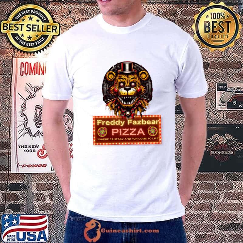 Five Nights At Freddy's Horror Movies Where Fantasy And Fun Come To Life T-Shirt