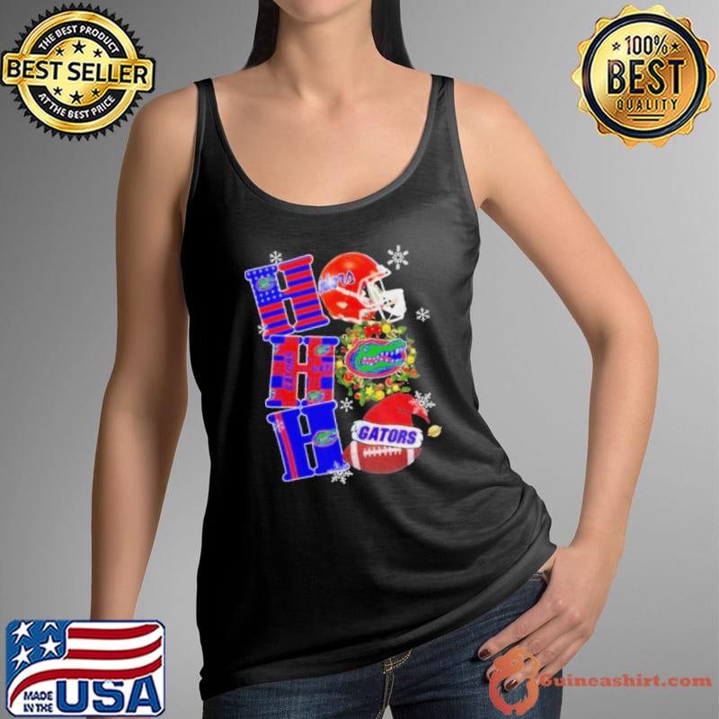 Florida Gators Ncaa Ho Ho Ho Christmas Shirt Tank Top
