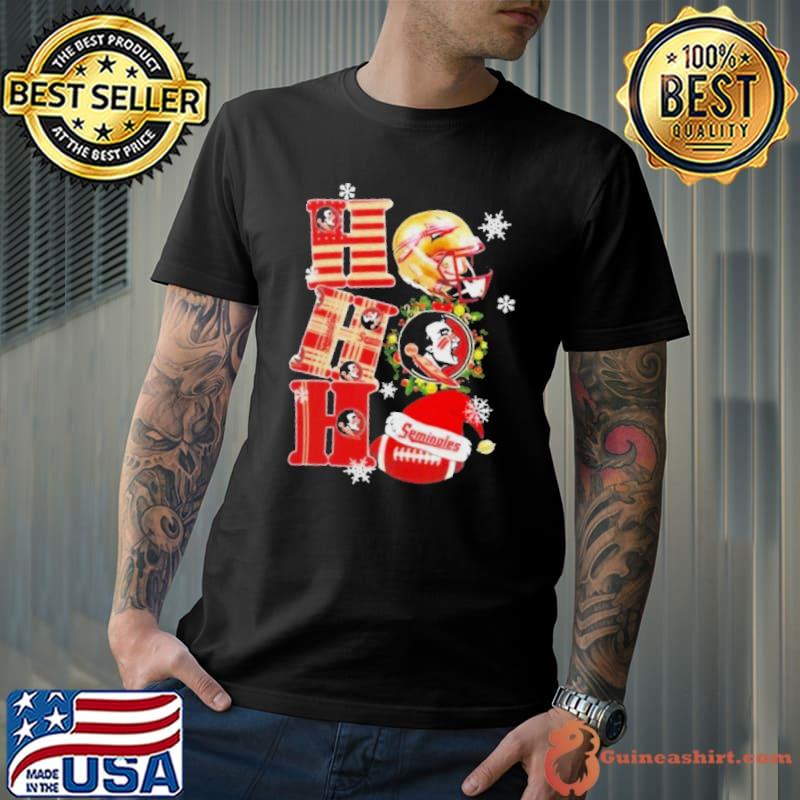Florida State Seminoles Ncaa Ho Ho Ho Christmas Shirt