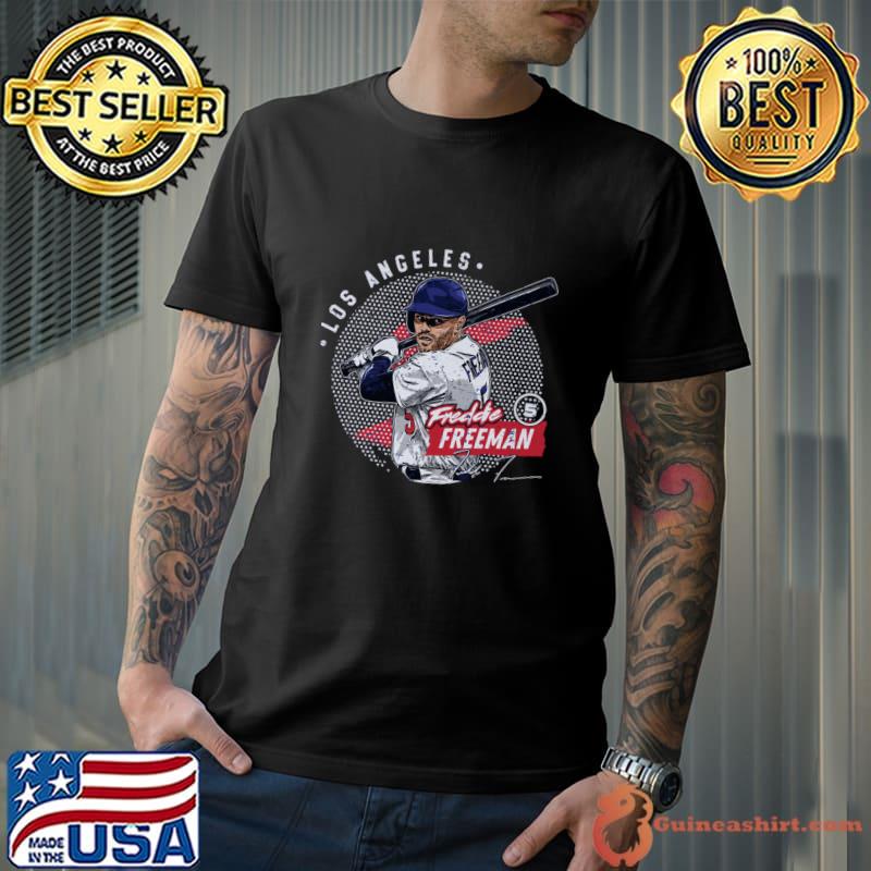 Freddie Freeman Los Angeles D Dots Signature professional baseball first baseman T-Shirt
