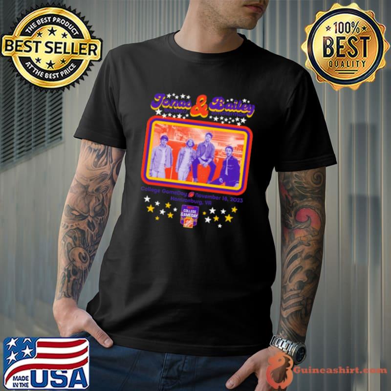 Funny jonas Brothers And Bailey Zimmerman And Jmu Football shirt